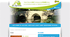 Desktop Screenshot of mairie-laseguiniere.fr